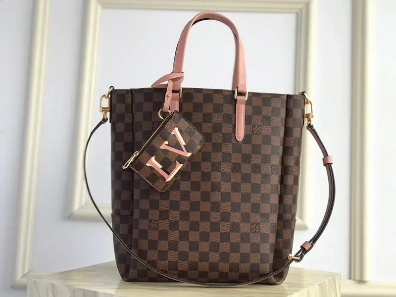 Damier Ebene Belmont MM-Pink N60296-Pink