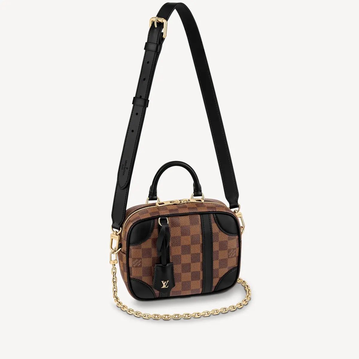 Damier Ebene Valisette Souple BB Handbag N50063