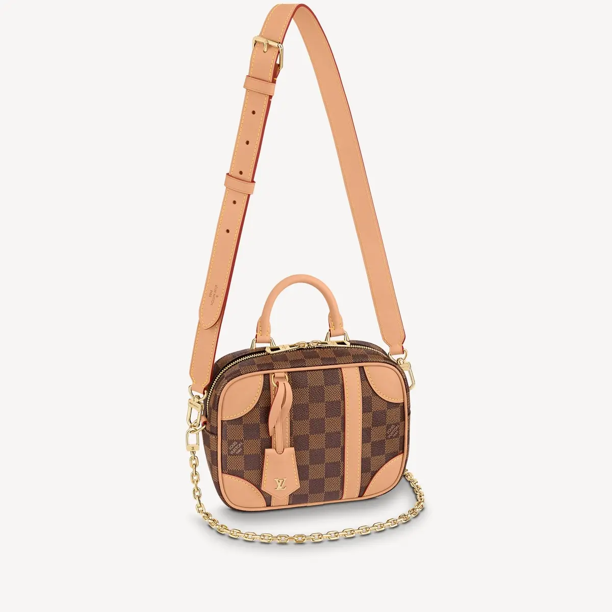 Damier Ebene Valisette Souple BB Handbag N50065