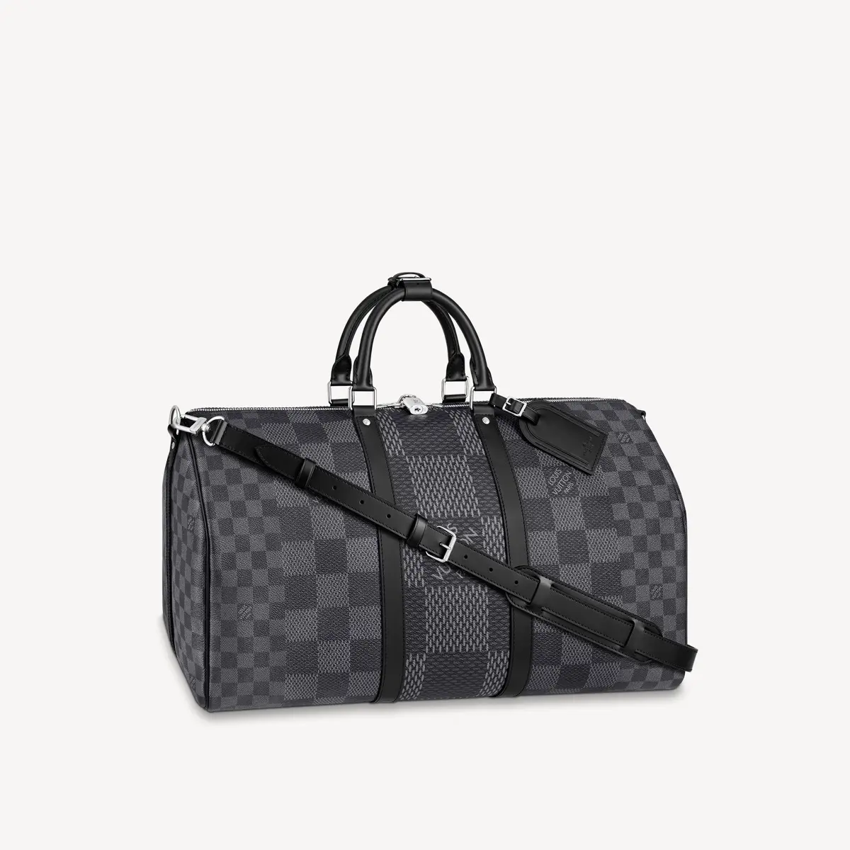 Damier Graphite 3D Keepall Bandouliere 50 N50016