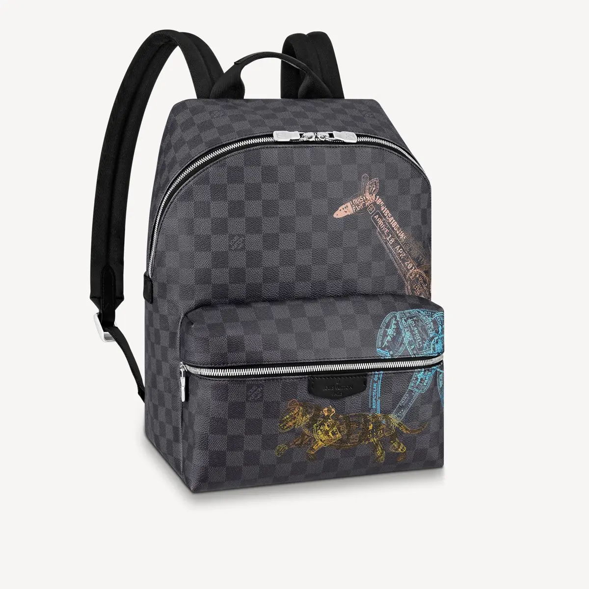 Damier Graphite Discovery Backpack N45275