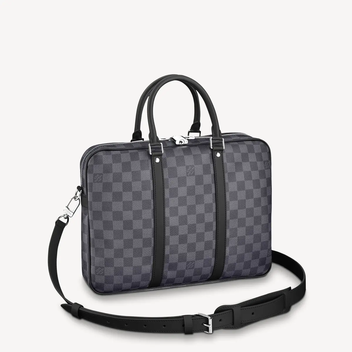 Damier Graphite Porte-Documents Voyage PM N41478