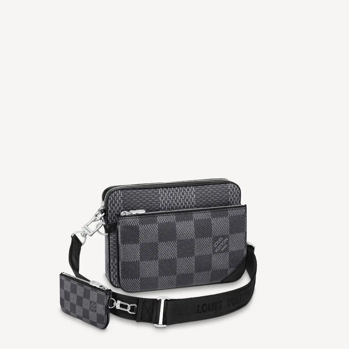 Damier Graphite TRIO MESSENGER N50017