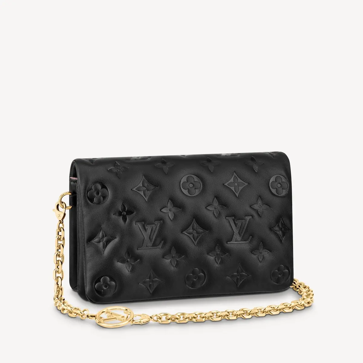 Embossed Lambskin Pochette Coussin M80742