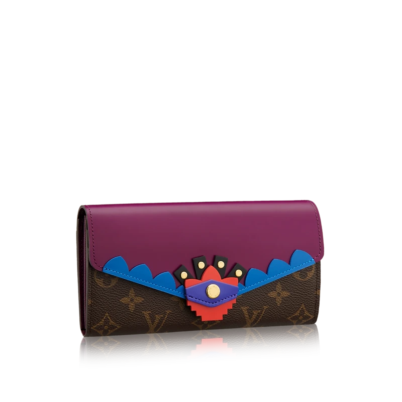 Fall Monogram Totem Sarah Wallet-2 Colors M61347