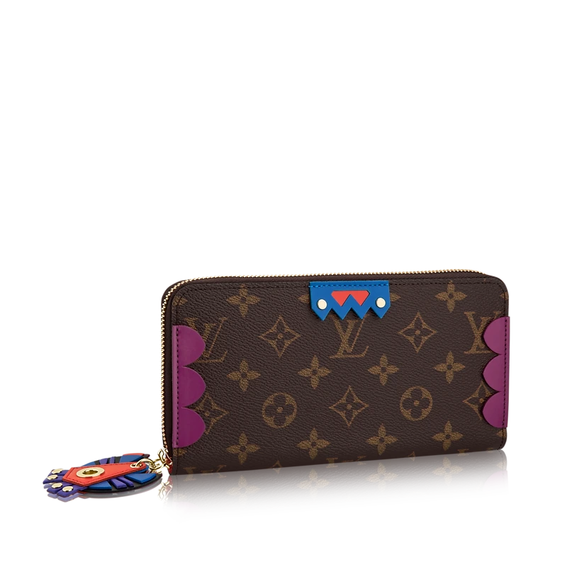 Fall Monogram Totem Zipper Wallet-2 Colors M61349