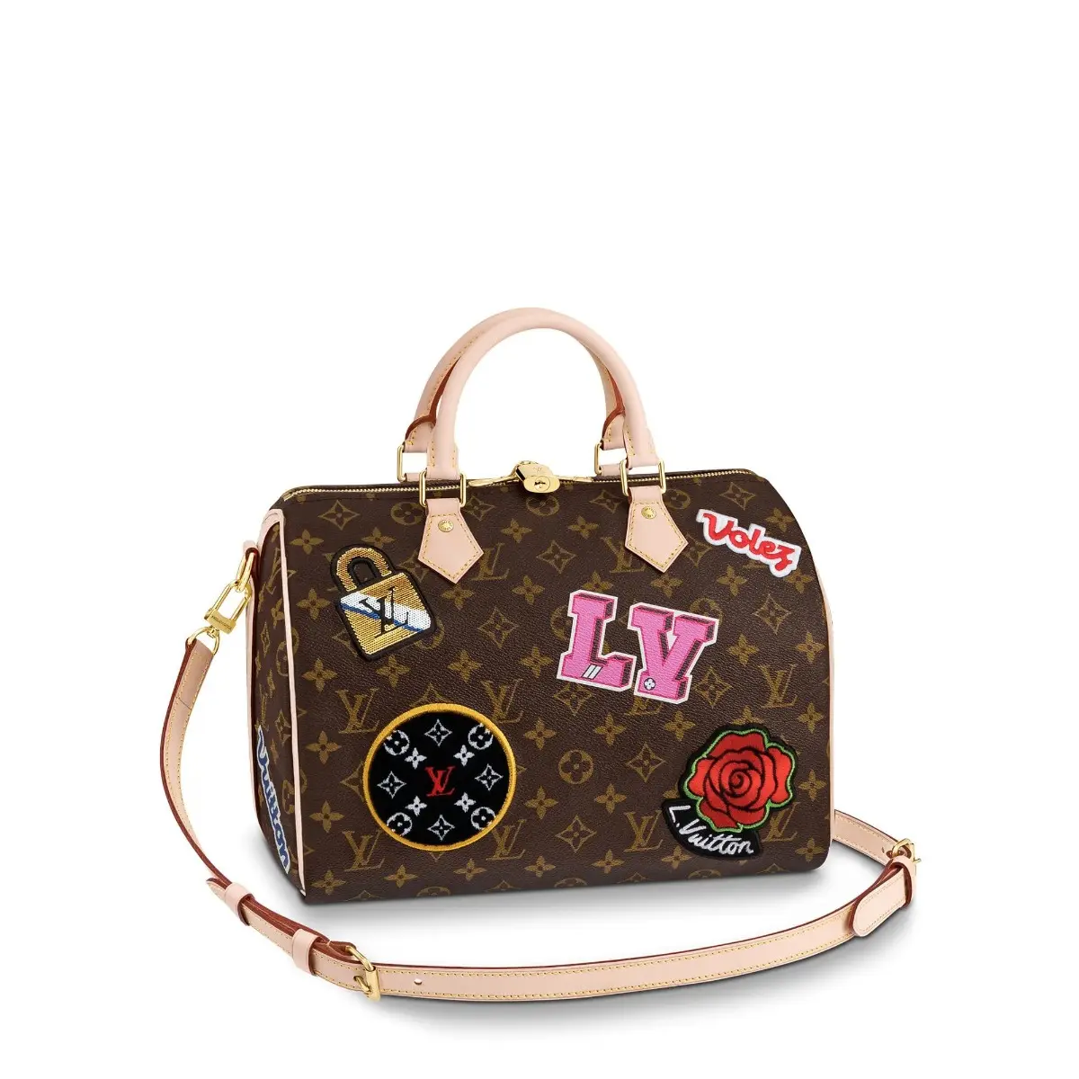 Fall-Winter 2018 Premium Speedy 30 Bandouliere-Monogram Canvas M43989