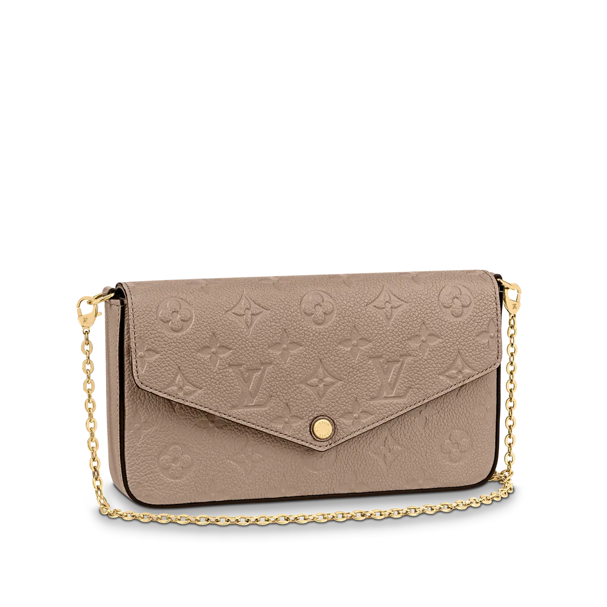 Felicie Pochette-Tourterelle Beige M68697