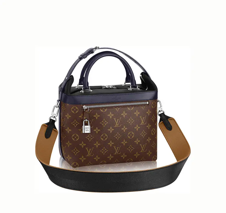 FW 2016 Monogram Reverse City Cruiser Bag PM-BLACK M52008