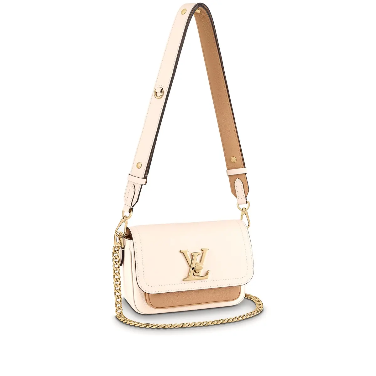 Grained Calf Leather Lockme Tender M59733