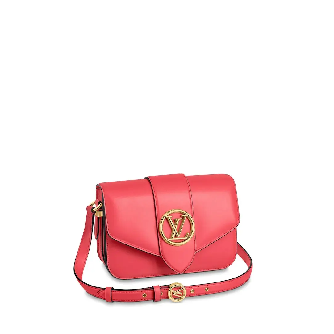 LV Circle LV Pont 9-Dahlia Pink M55949
