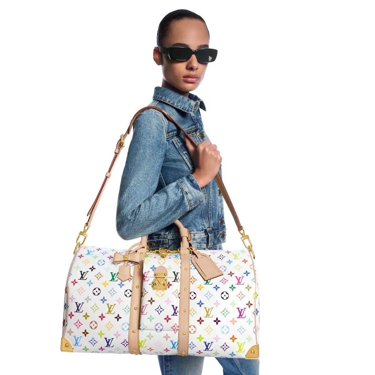 LV x TM Keepall Bandouliere 45 M13742