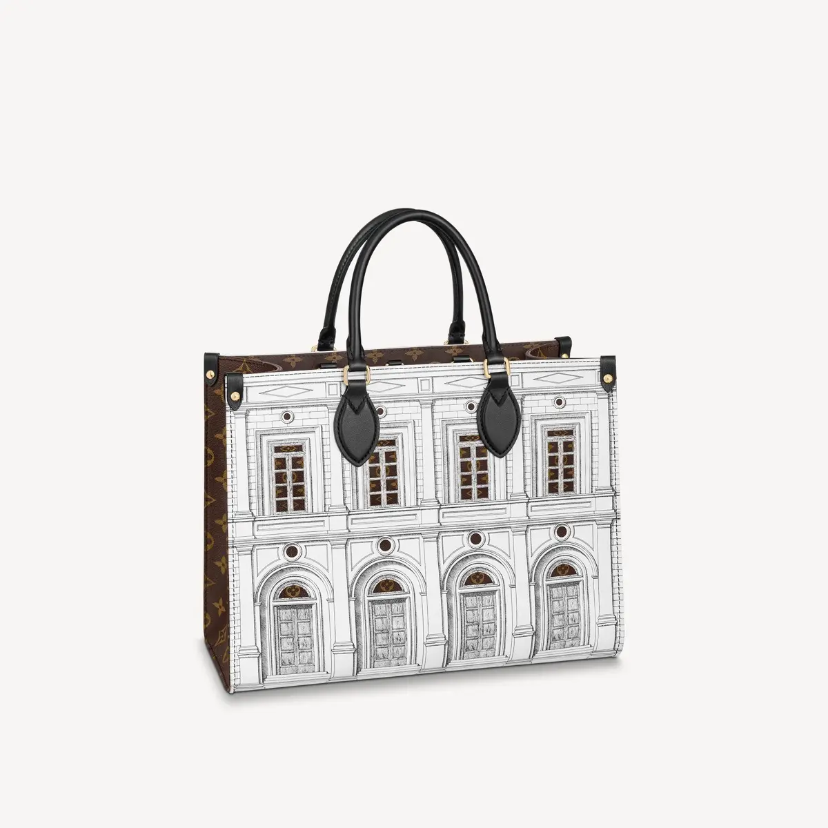 LVxFornasetti OnTheGo MM Tote Bag M59264