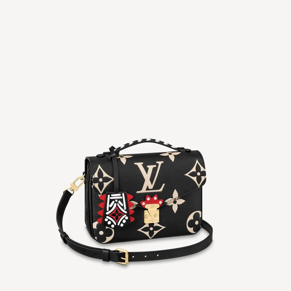 M45385 LV CRAFTY POCHETTE MeTIS-Black M45385