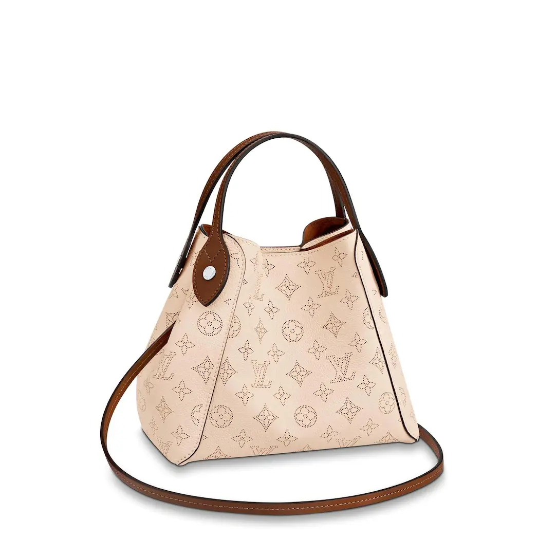 Mahina Leather Hina PM-Creme Beige M51950