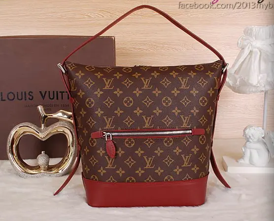 Monogram 2015 Monogram Canvas DIANE Bag-Red N41544-2