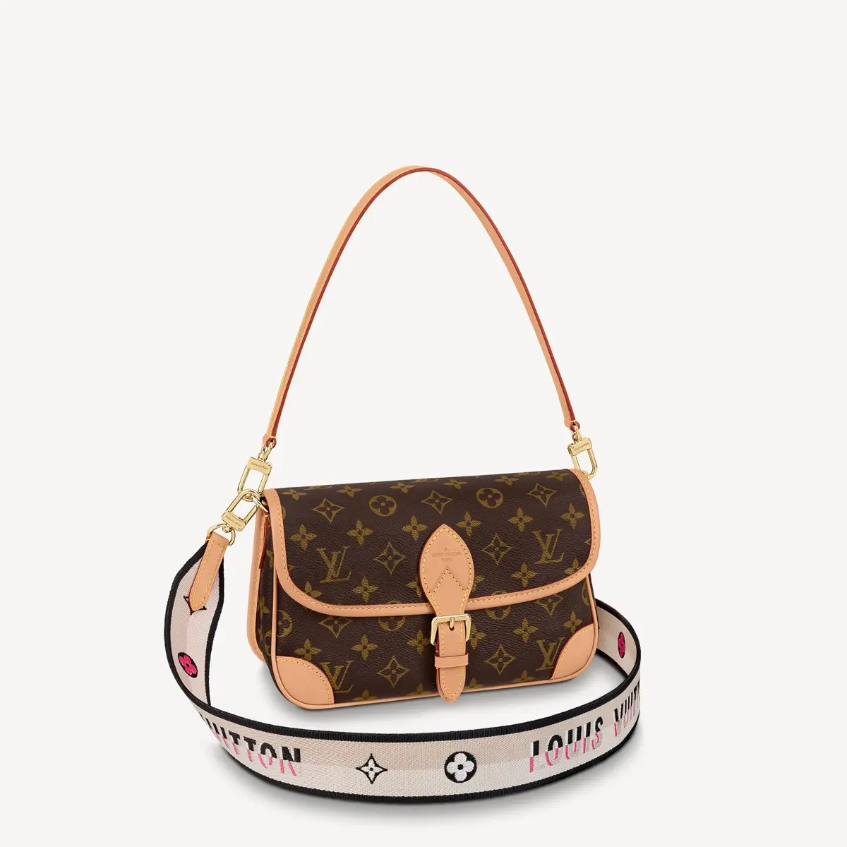Monogram Canvas Diane satchel M45985
