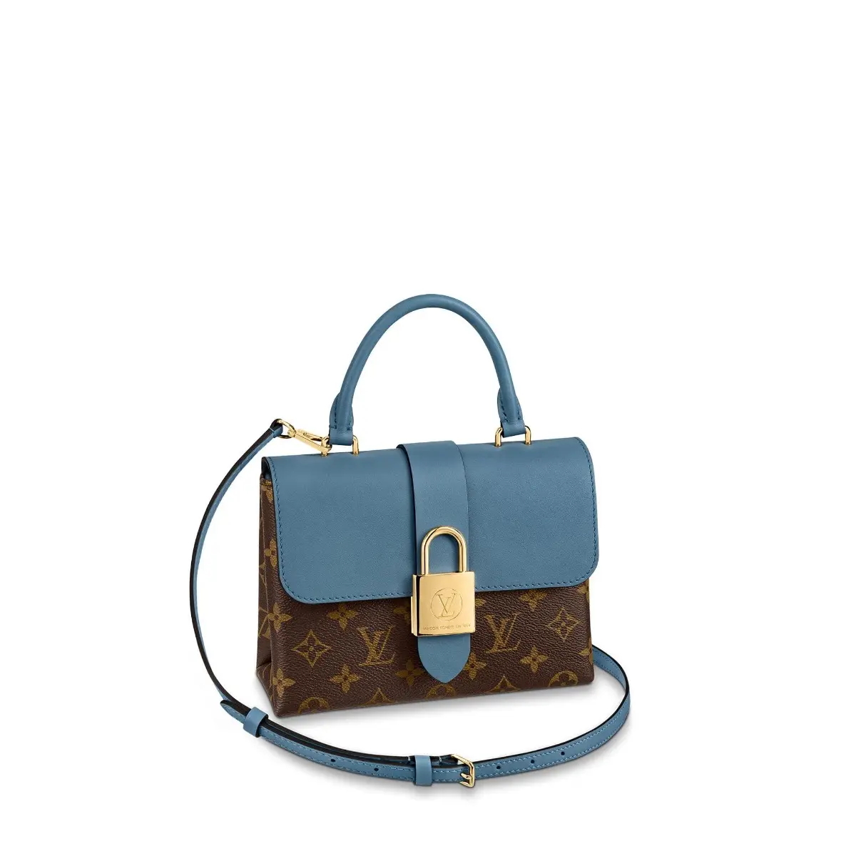 Monogram Canvas Locky BB-Bleu Jean M44321