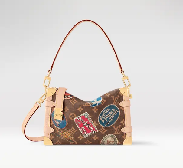 Monogram Canvas Side Trunk MM Bag M47085