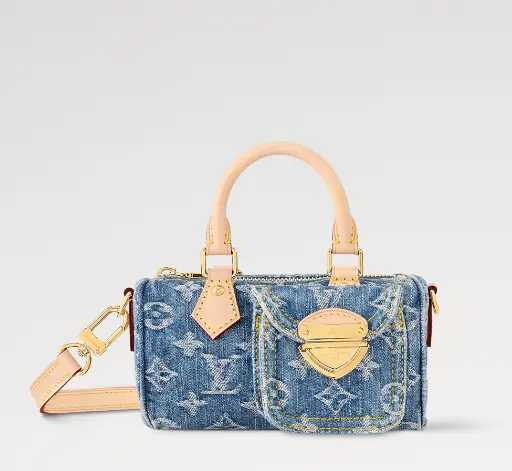 Monogram Denim Nano Speedy Handbag M82950