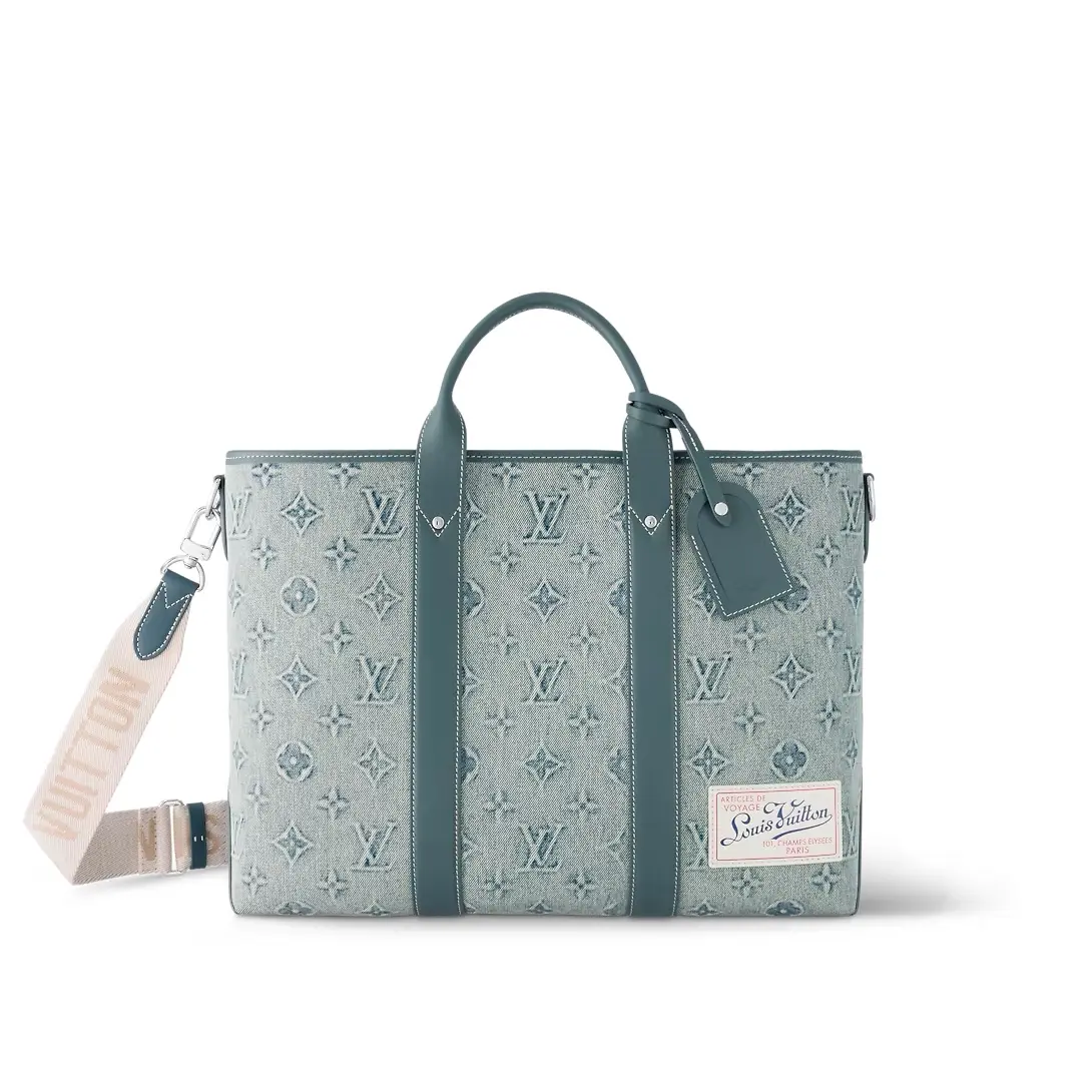 Monogram Denim Weekend Tote NM M22537