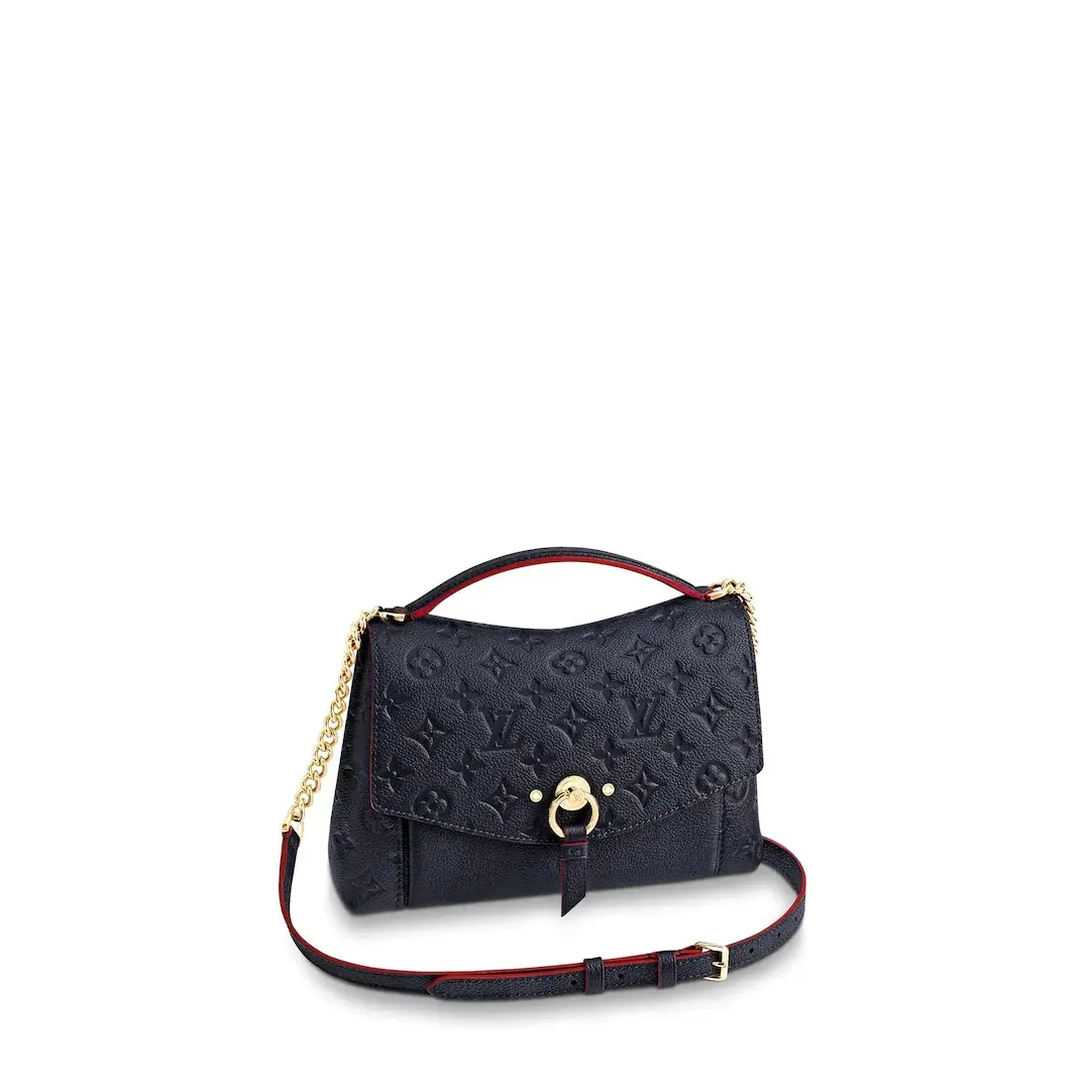 Monogram Empreinte Blanche BB-Marine Rouge M43781