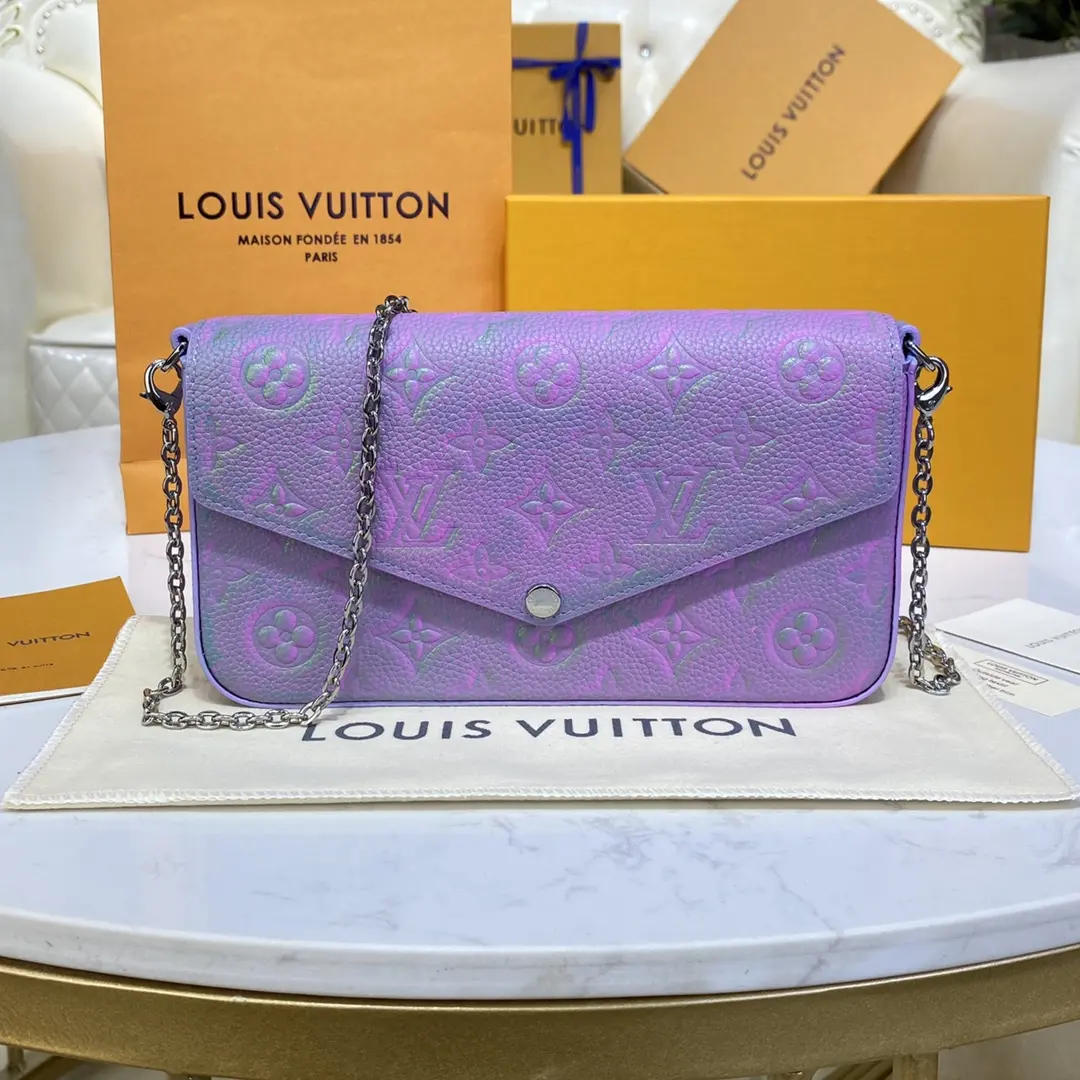 Monogram Empreinte Felicie Pochette-Blue M64064-NEWBLUE