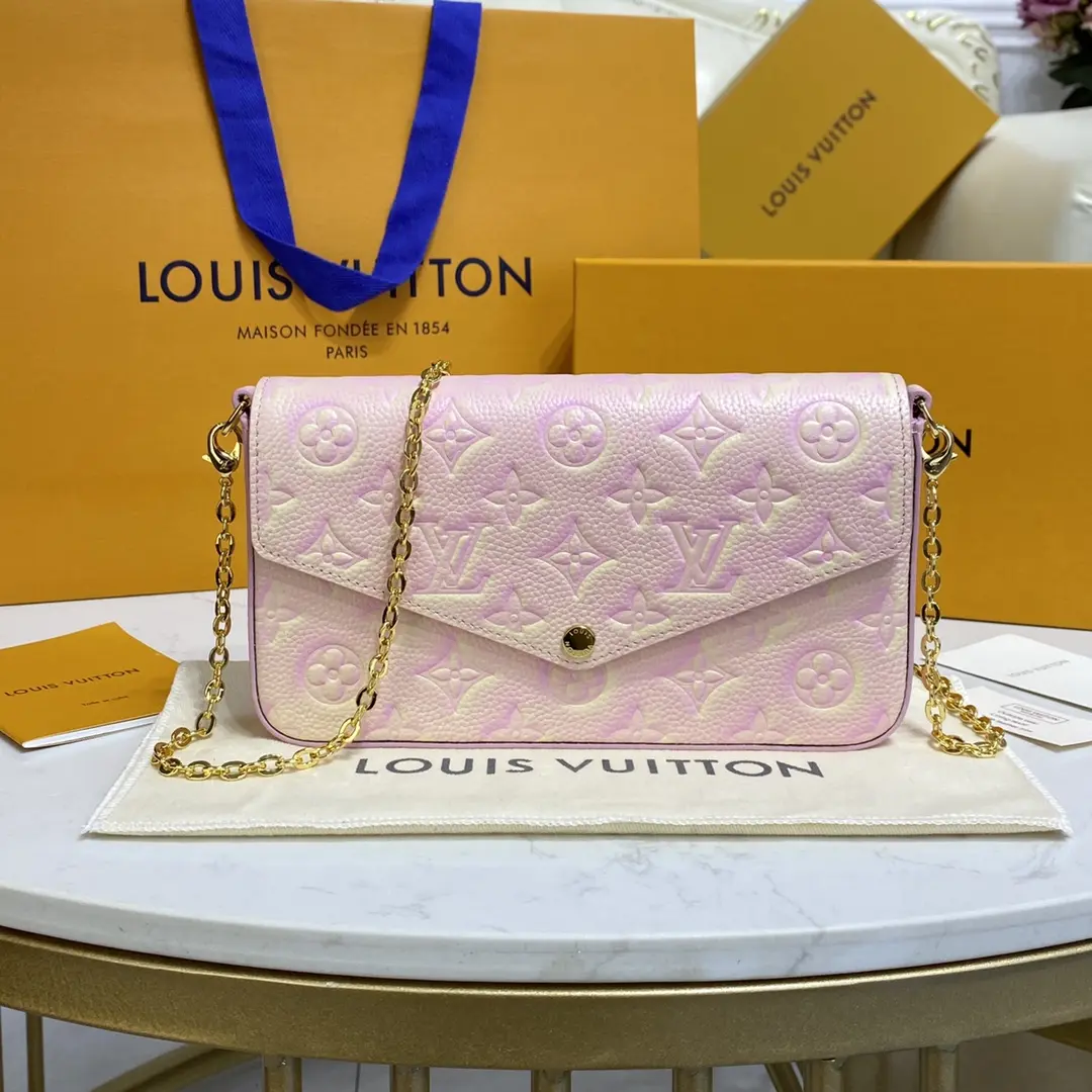 Monogram Empreinte Felicie Pochette-Pink M64064-NEWPINK