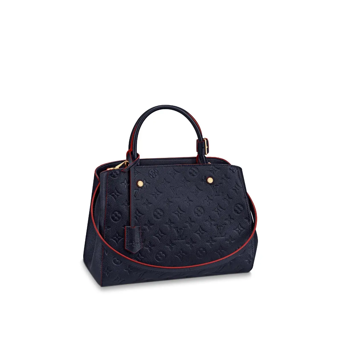Monogram Empreinte Montaigne MM-Marine Rouge M42746