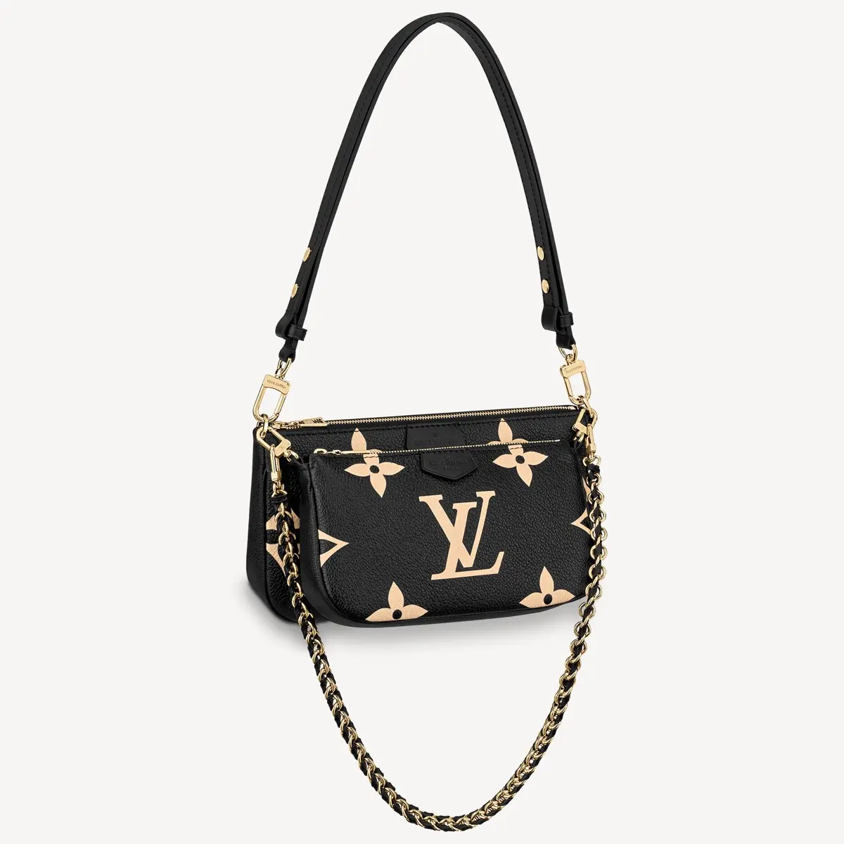 Monogram Empreinte Multi Pochette Accessoires-Black/Cream M45777