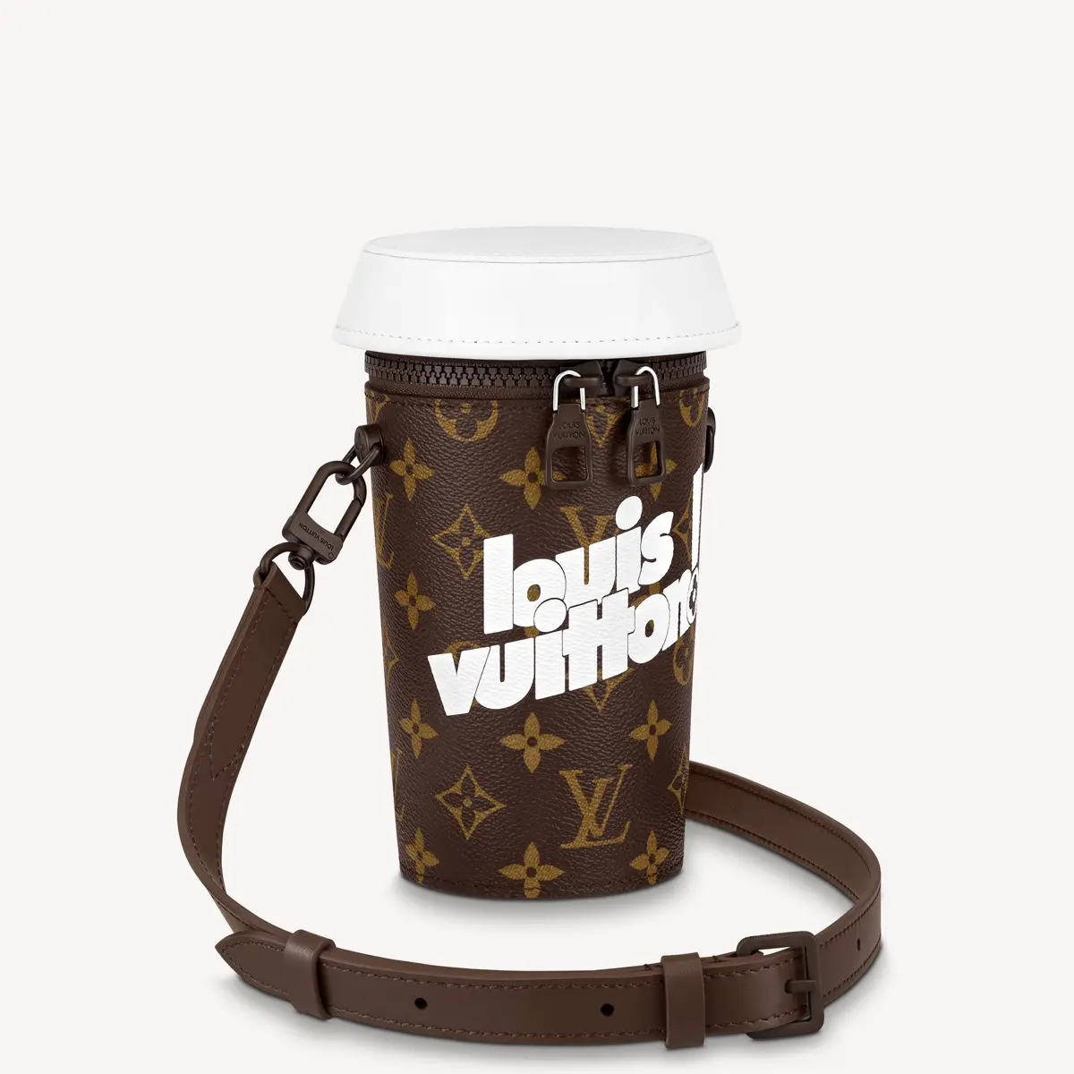 Monogram Everyday LV Coffee Cup Pouch M80812