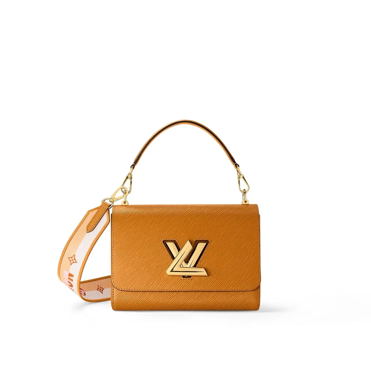 Monogram Flowers Twist MM Handbag M21555