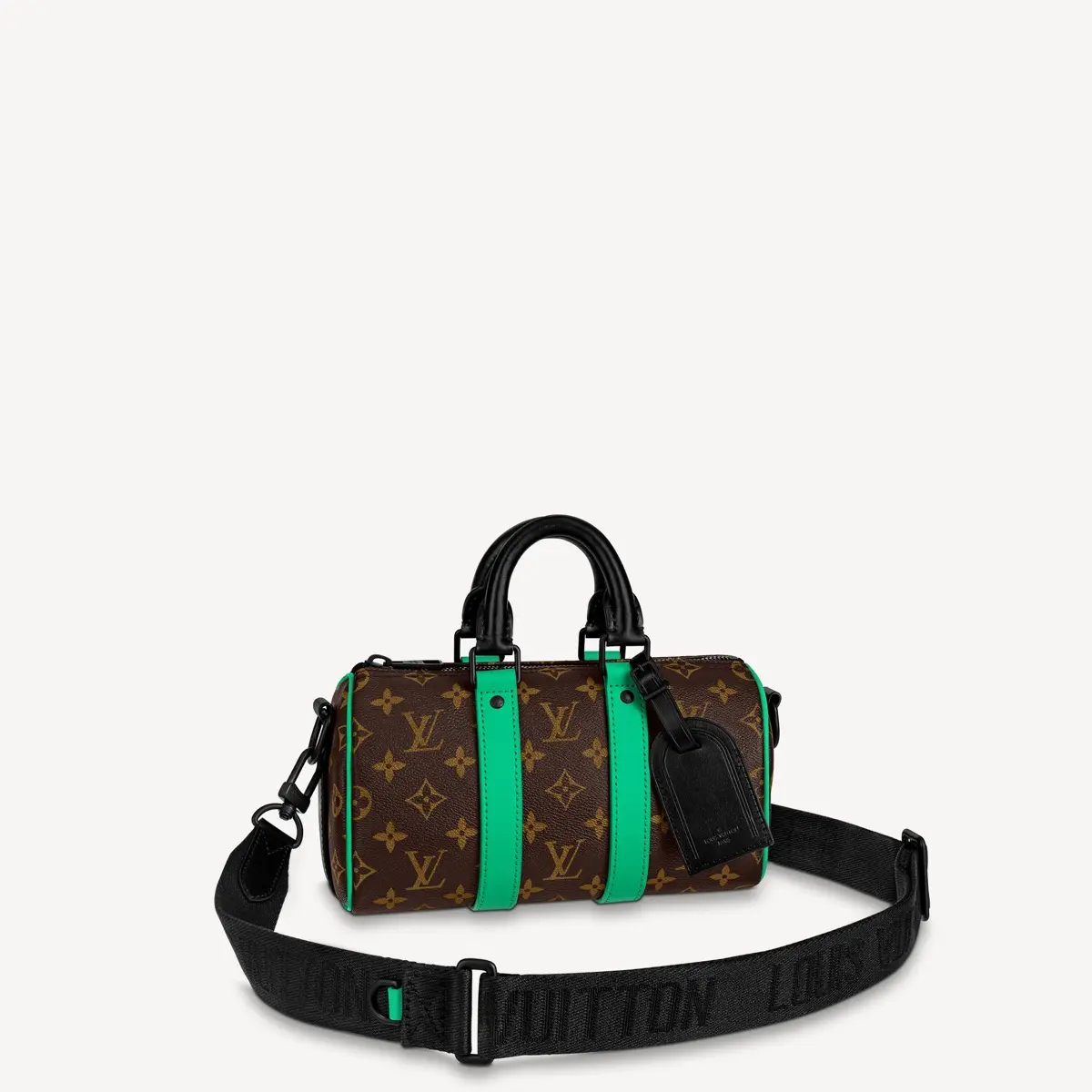 Monogram Macassar KEEPALL BANDOULIeRE 25 M46249