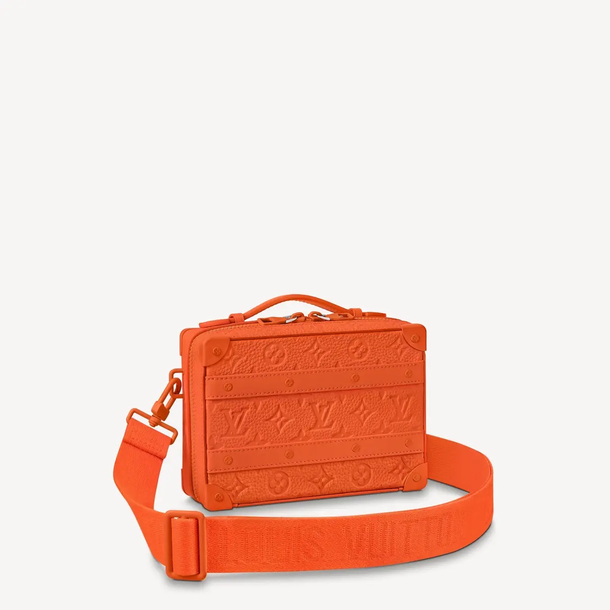 Monogram Macassar S Lock Messenger-Orange M20904-Orange