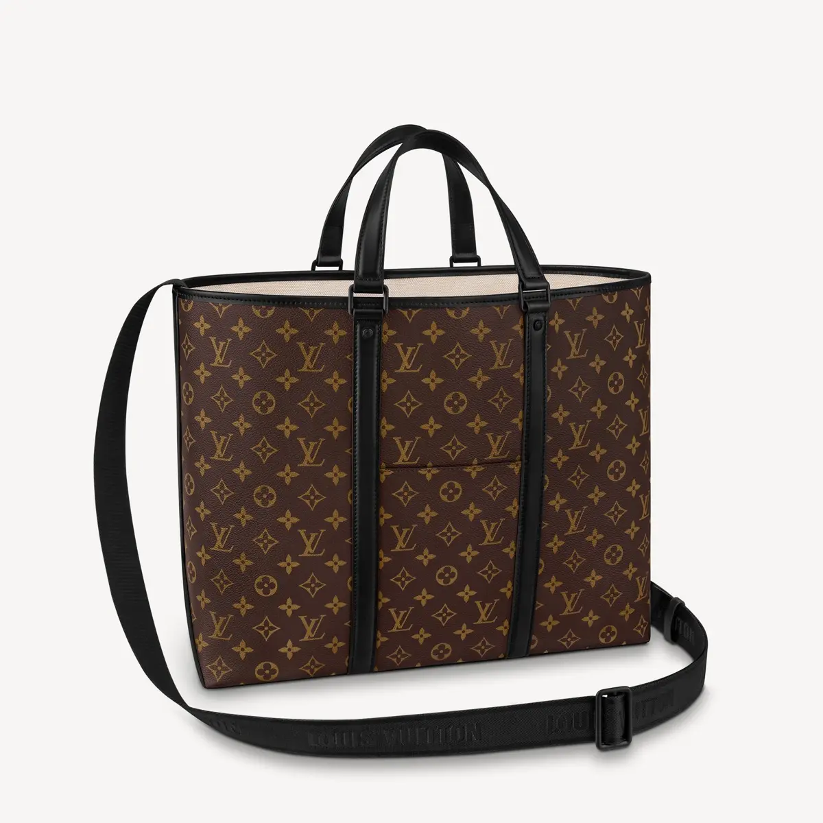 Monogram Macassar Week-End Tote GM M45733