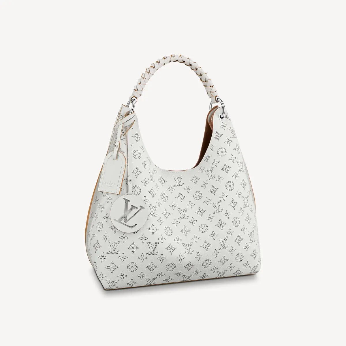 Monogram Mahina Carmel Hobo Bag M57572