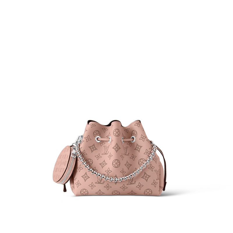 Monogram Motif Bella Bucket Bag-Pink M57068
