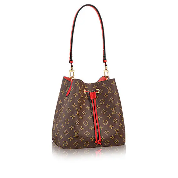 Monogram Neonoe Handbag-Red M44021