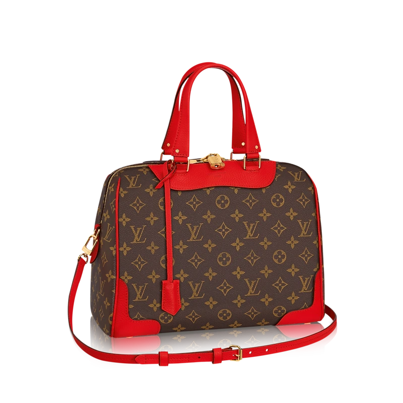 Monogram RETIRO NM Handbag-Red M50057
