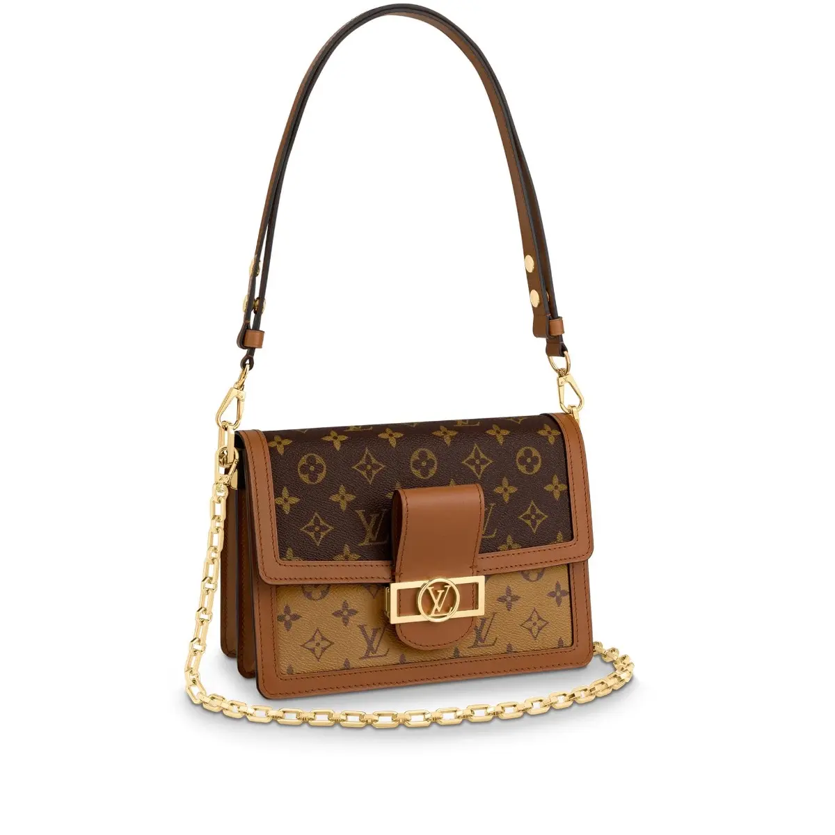 Monogram Reverse Canvas Dauphine MM M44391