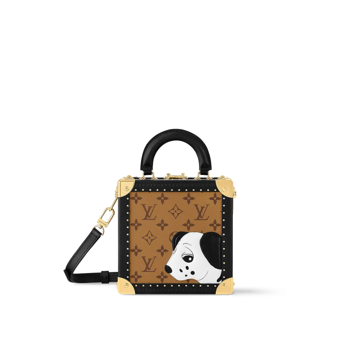 Monogram Reverse Canvas Mini Square Trunk M11206