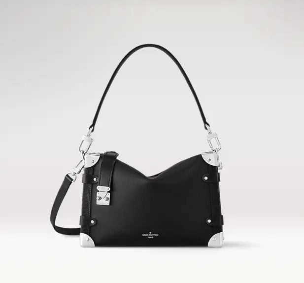 Monogram Side Trunk MM bag-Black M25160