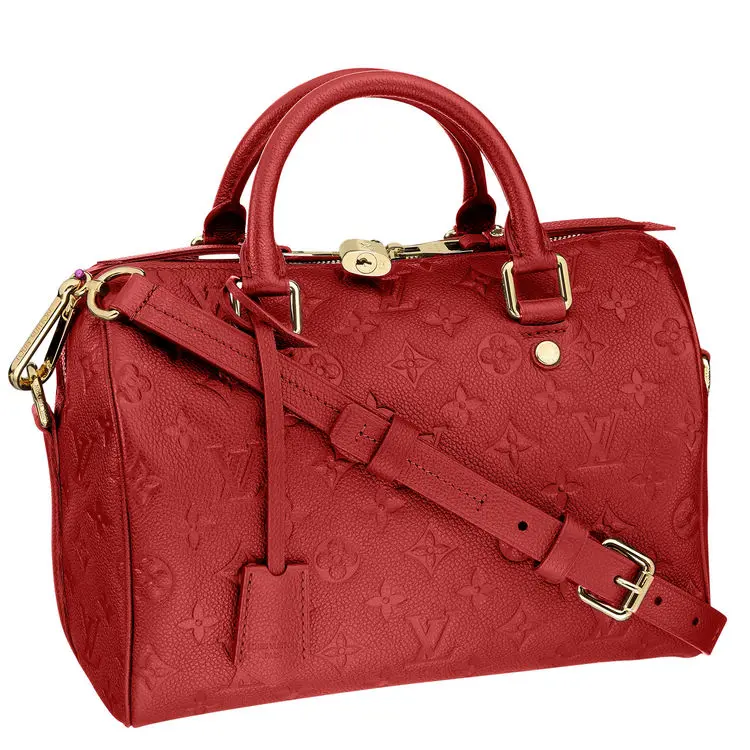 Monogram SPEEDY BANDOULIERE 25-Red M42404