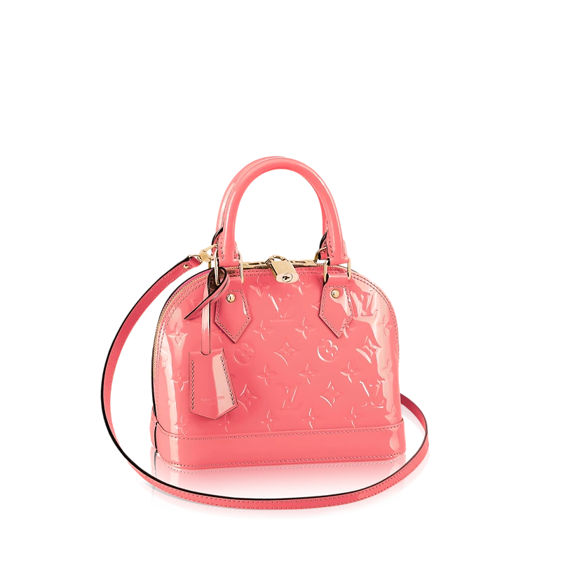 Monogram Vernis Alma BB-Rose Litchi M90259
