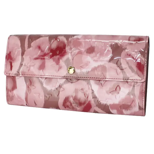 Monogram Vernis Sarah Wallet-Rose M90023