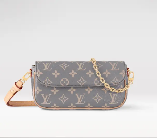 Monogram Wallet on Chain Ivy M12778