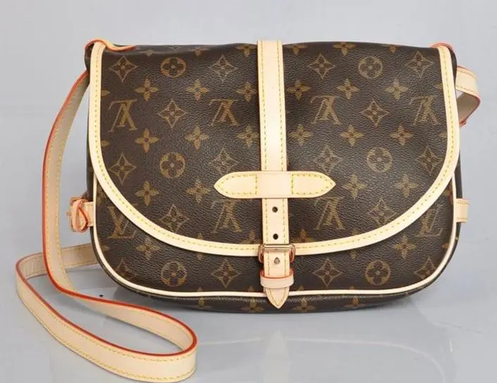 Premium Monogram Canvas Saumur Bag M42256
