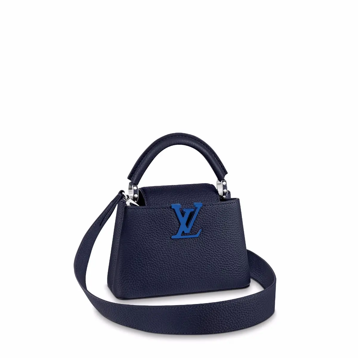 Taurillon Capucines Mini-Atlantic Dark Blue M56770