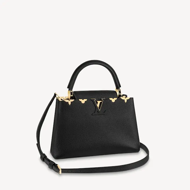Taurillon Capucines MM-Black M54663