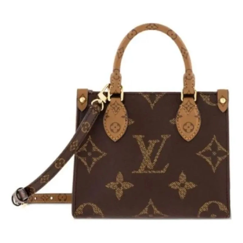 OnTheGo BB Monogram Reverse Canvas Handbag Brown M46839